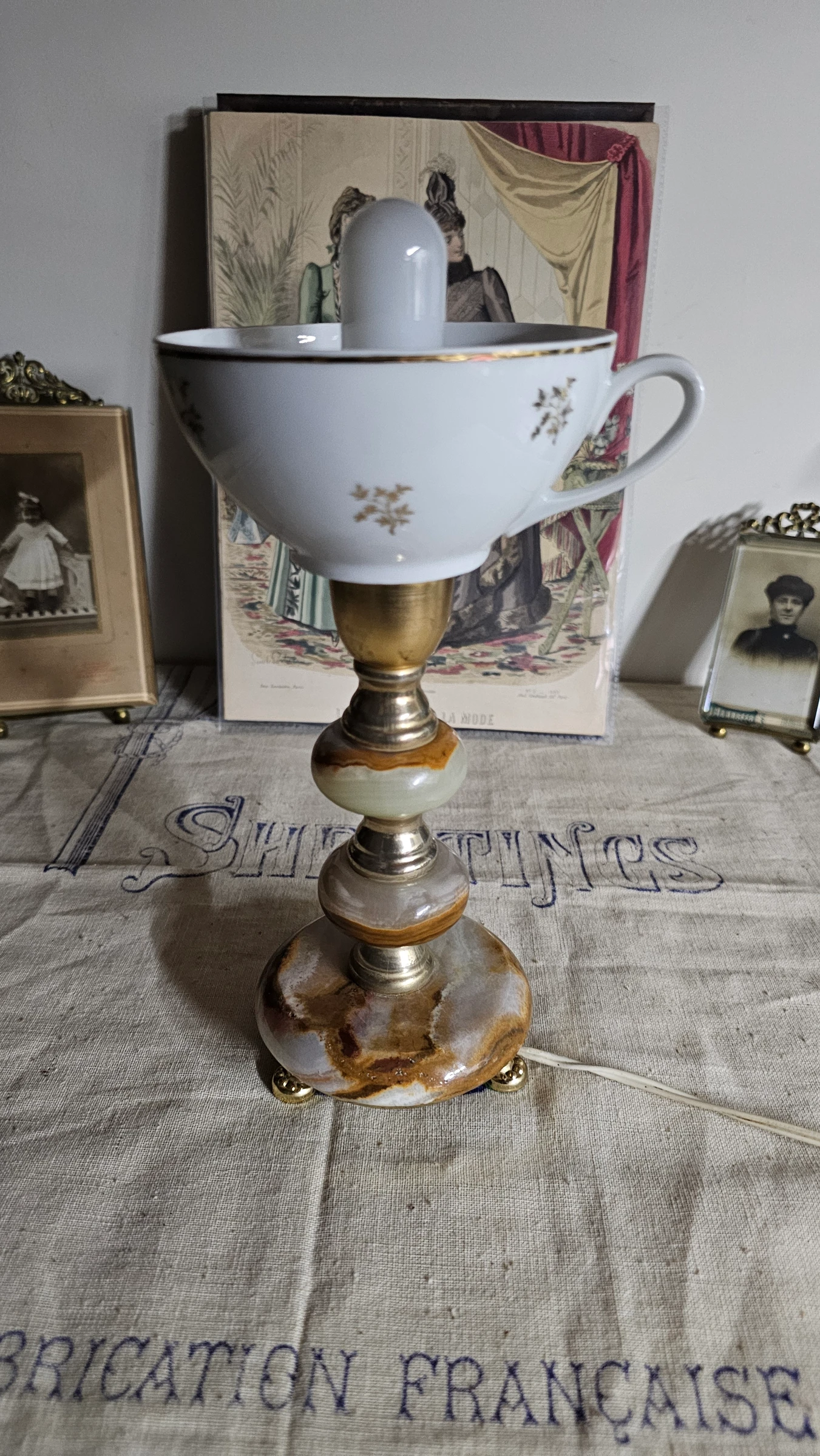 Vintage and unique lamp – photo 2